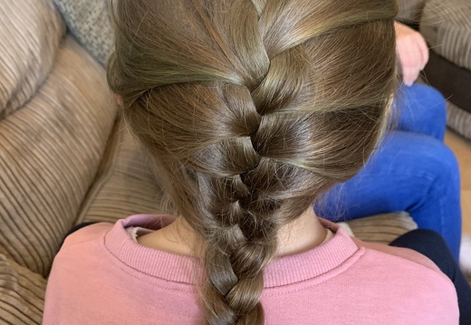 Flower girl plait 
